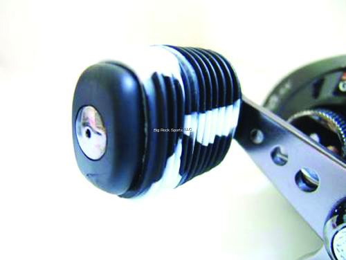 NEW Black and White Tie Dye Finish Reel Grip 1148 Reel Handle Cover