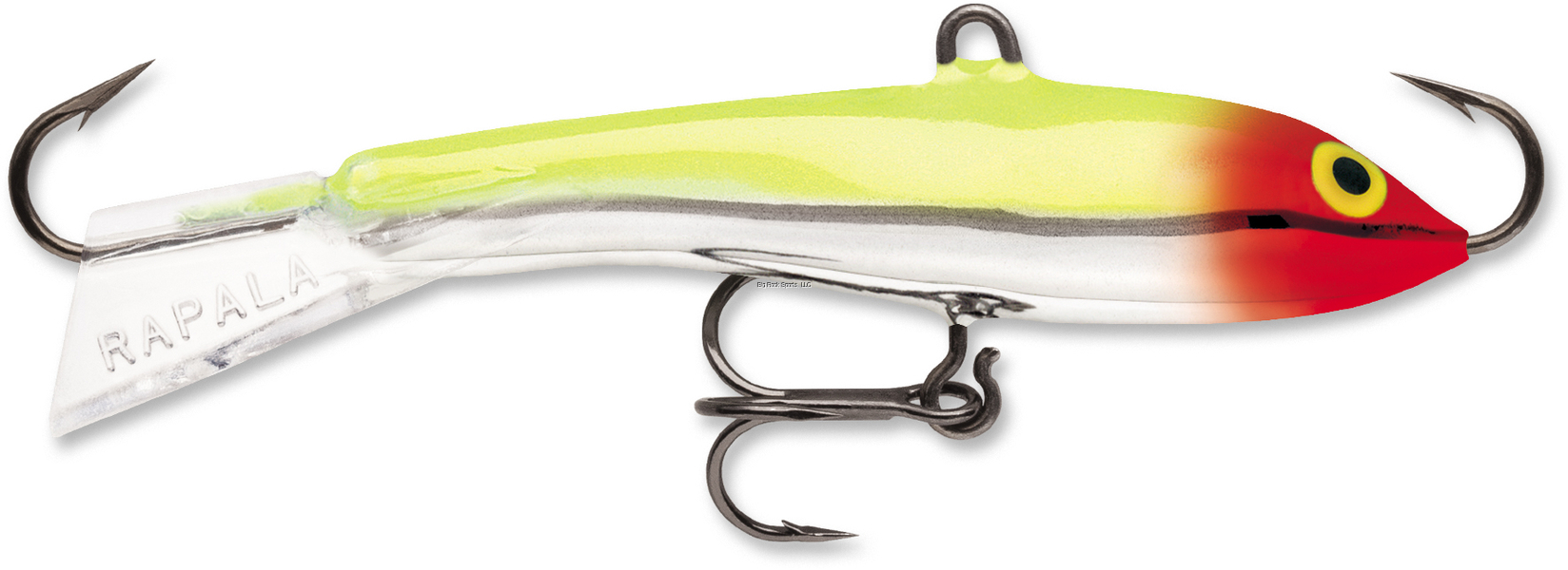 Rapala Jigging Rap 05 W5-GGT Glow Green Tiger 2" 5/16 Oz Ice Fishing Lure