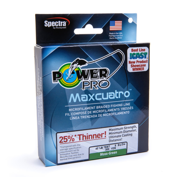NEW! Power Pro 33400803000Y Maxcuatro Braided Fishing Line, 80 lb3 33400803000Y NEW! Power Pro 33400803000Y Maxcuatro Braided Fishing Line, 80 lb3 33400803000Y